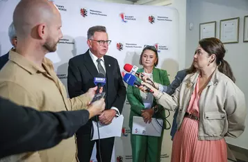 Briefing prasowy przed inauguracyjnym posiedzeniem Rady Rozwoju, fot. Szymon Zdziebło/tarantoga dla UMWKP