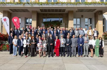 Briefing prasowy przed inauguracyjnym posiedzeniem Rady Rozwoju, fot. Szymon Zdziebło/tarantoga dla UMWKP
