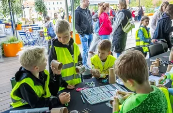 Piknik naukowy astrobaza Bydgoszcz, fot. Tomasz Czachorowski/eventphoto.com.pl dla UMWKP