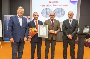 Wręczenie nagród Hereditas Saeculorum i Musejon, fot. Mikołaj Kuras dla UMWKP