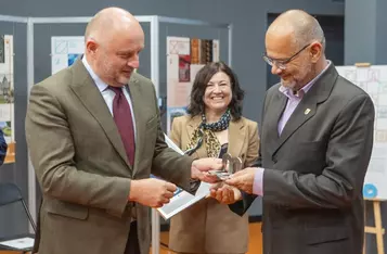 Wręczenie nagród Hereditas Saeculorum i Musejon, fot. Mikołaj Kuras dla UMWKP