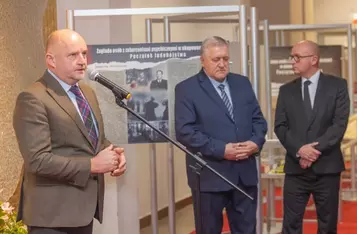 Wernisaż wystawy „Zagłada chorych psychicznie podczas II wojny światowej w okupowanej Polsce. Początek ludobójstwa”, fot. Mikołaj Kuras dla UMWKP