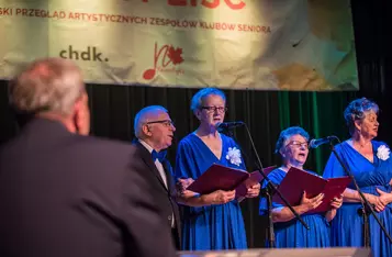 Chełmiński Przegląd Artystycznych Zespołów Klubów Seniora „Złoty Jesienny Liść”/ Fot. Pitrex