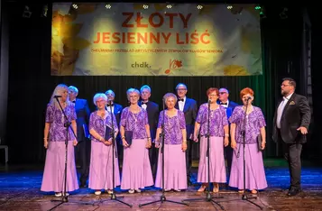 Chełmiński Przegląd Artystycznych Zespołów Klubów Seniora „Złoty Jesienny Liść”/ Fot. Pitrex