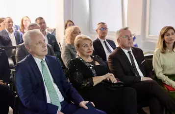 Uroczystość otwarcia centrum usług społecznych w Inowrocławiu, fot. Andrzej Goiński/UMWKP