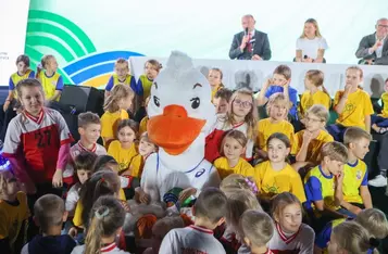 Prezentacja maskotki HMŚL Kujawy Pomorze 26, fot. Mikołaj Kuras dla UMWKP
