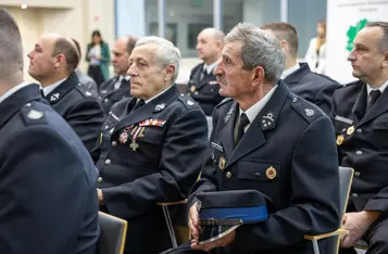 Przekazanie sprzętu dla OSP od Stowarzyszenia Salutaris, fot. Szymon Zdziebło/tarantoga.pl dla UMWKP