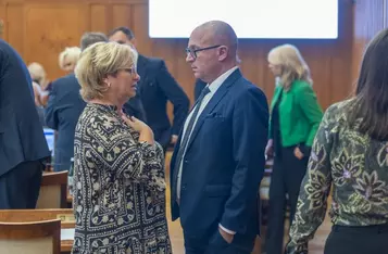 Sesja sejmiku województwa, 27 października 2025, fot. Mikołaj Kuras dla UMWKP