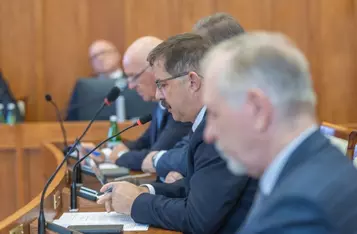 Sesja sejmiku województwa, 27 października 2025, fot. Mikołaj Kuras dla UMWKP