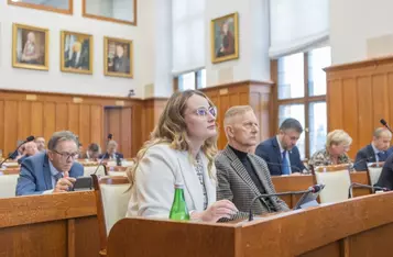 Sesja sejmiku województwa, 27 października 2025, fot. Mikołaj Kuras dla UMWKP