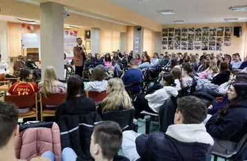 Klub młodzieżowy w Chełmży, fot. Szymon Zdziebło/tarantoga.pl dla UMWKP