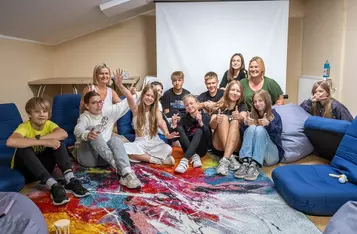 Klub młodzieżowy w Chełmży, fot. Szymon Zdziebło/tarantoga.pl dla UMWKP