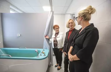 Otwarcie po modernizacji kompleksu hotelowo-sanatoryjnego „Markiewicz” w Ciechocinku, fot. Szymon Zdziebło/tarantoga.pl dla UMWKP