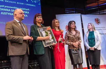 Gala konkursu Pracownik Socjalny Kujaw i Pomorza, fot. Mikołaj Kuras dla UMWKP