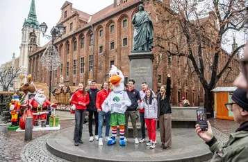 Uroczystość z okazji rozpoczęcia odliczania stu dni do Halowych Mistrzostw Świata Kujawy Pomorze 26, fot. Mikołaj Kuras dla UMWKP