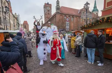 Warsztaty świąteczne z marszałkiem, fot. Mikołaj Kuras dla UMWKP