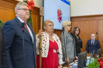 Sesja budżetowa sejmiku województwa, 19 grudnia 2025, fot. Szymon Zdziebło/tarantoga dla UMWKP