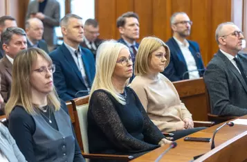 Uroczystość wręczenia umów KPO, 9 lutego 2026, fot. Mikołaj Kuras dla UMWKP