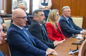 Uroczystość wręczenia umów KPO, 9 lutego 2026, fot. Mikołaj Kuras dla UMWKP