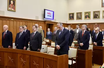 Sesja sejmiku województwa 23 lutego 2026, fot. Andrzej Goiński/UMWKP