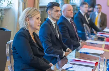 Cztery regiony wspólnie na rzecz S15, spotkanie marszałków w Toruniu fot. Mikołaj Kuras dla UMWKP