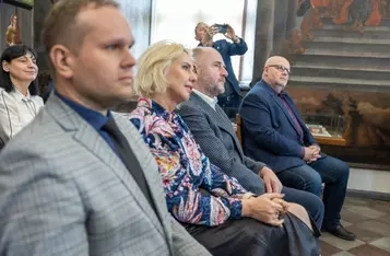Ceremonia podpisania umowy, fot. Mikołaj Kuras dla UMWKP