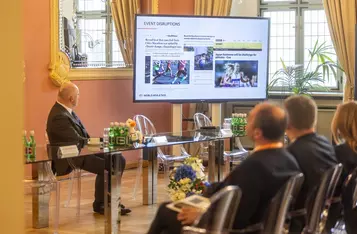 Briefing prasowy przed seminarium CoR NAT Commission w Toruniu, fot. Mikołaj Kuras dla UMWKP