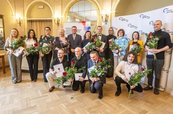 Nagrody z okazji Międzynarodowego Dnia Teatru, fot. Szymon Zdziebło/tarantoga.pl dla UMWKP