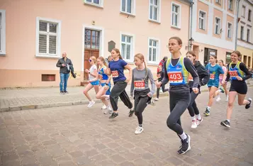 Biegi uliczne w Chełmnie/ Fot. PITREX