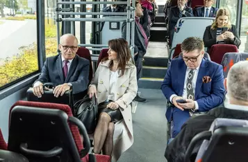 Odbiór nowych autobusów Kujawsko-Pomorskiego Transportu Samochodowego, fot. Andrzej Goiński/UMWKP