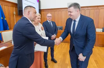 Ceremonia wręczenia umów FEdKP, 24 kwietnia 2026, fot. Mikołaj Kuras dla UMWKP