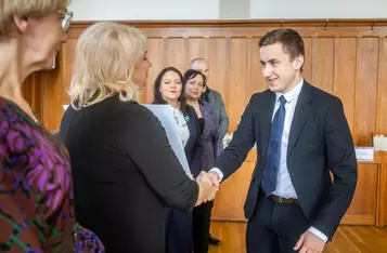 Regionalny Konkurs Wiedzy o Samorządzie Terytorialnym, fot. Szymon Zdziebło/tarantoga.pl dla UMWKP