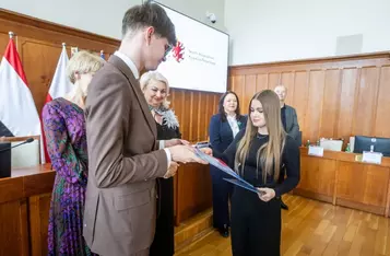 Regionalny Konkurs Wiedzy o Samorządzie Terytorialnym, fot. Szymon Zdziebło/tarantoga.pl dla UMWKP