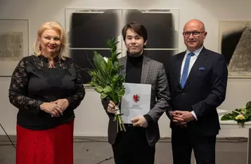 Stypendyści w dziedzinie kultury, fot. Mikołaj Kuras dla UMWKP