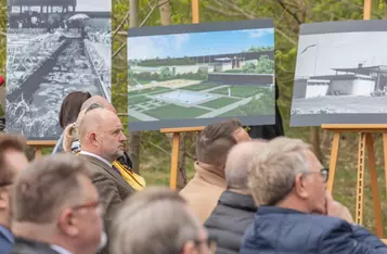 Spotkanie w kompleksie basenowym w Ciechocinku, fot. Mikołaj Kuras dla UMWKP