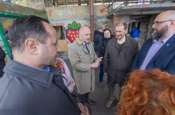 Spotkanie w kompleksie basenowym w Ciechocinku, fot. Mikołaj Kuras dla UMWKP