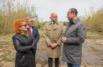Spotkanie w kompleksie basenowym w Ciechocinku, fot. Mikołaj Kuras dla UMWKP