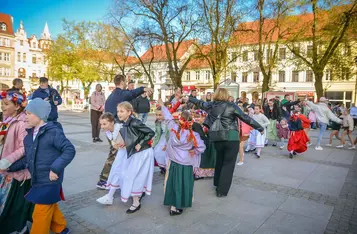 Obchody Międzynarodowego Dnia Tańca w Chełmnie/ fot. PITREX