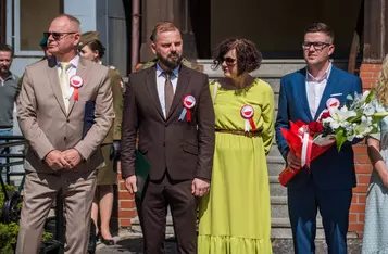 W pełnym słońcu Święto Konstytucji 3 Maja w Chełmnie/Fot. PITREX