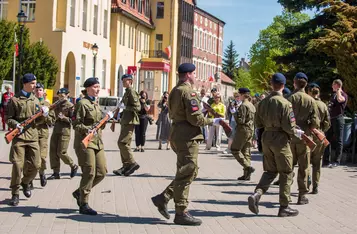 W pełnym słońcu Święto Konstytucji 3 Maja w Chełmnie/Fot. PITREX