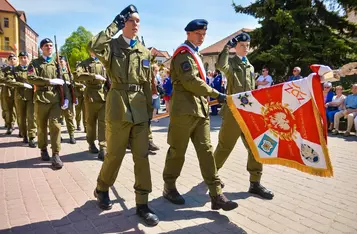 W pełnym słońcu Święto Konstytucji 3 Maja w Chełmnie/Fot. PITREX
