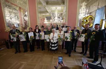 Uroczystość jubileuszowa Fundacji Hospicjum Nadzieja, fot. Mikołaj Kuras dla UMWKP