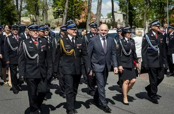 Wojewódzkie obchody Dnia Strażaka w Solcu Kujawskim, fot. Tomasz Czachorowski/eventphoto.com.pl