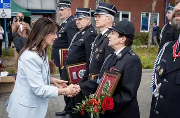 Wojewódzkie obchody Dnia Strażaka w Solcu Kujawskim, fot. Tomasz Czachorowski/eventphoto.com.pl