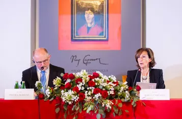 Marta Cartabia w Toruniu, 1 czerwca 2026, Colloquium Charitativum i gala Nagrody Mikołaja Kopernika Fides et Ratio, fot. Mikołaj Kuras dla UMWKP