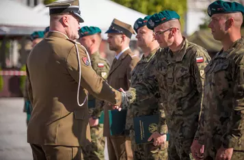 Święto 3 Pułku Saperów Legionów w Chełmnie/ Fot. PITREX