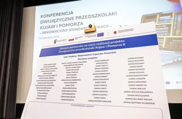 Konferencja „Dwujęzyczne przedszkolaki Kujaw i Pomorza II”, fot. Szymon Zdziebło/tarantoga.pl dla UMWKP