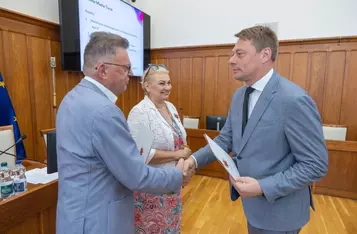 Ceremonia przekazania umów FEdKP, 30 czerwca 2026, Toruń, fot. Mikołaj Kuras dla UMWKP
