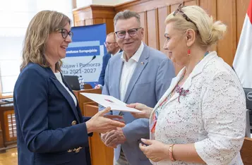 Ceremonia przekazania umów FEdKP, 30 czerwca 2026, Toruń, fot. Mikołaj Kuras dla UMWKP