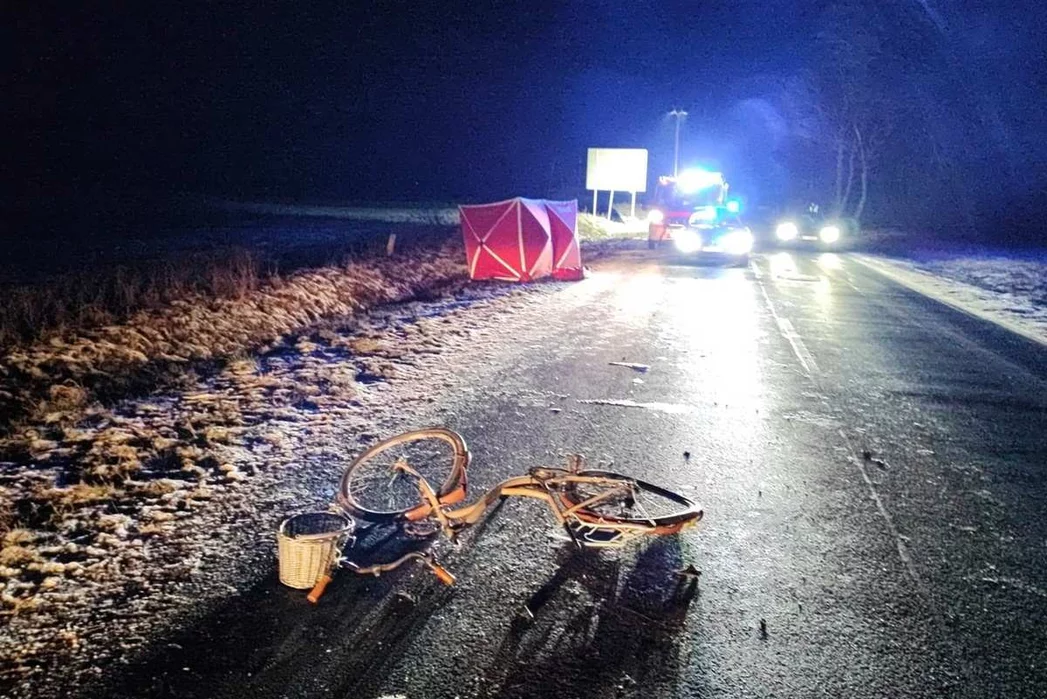 Kierowca osobówki potrącił rowerzystkę i uciekł/ fot. KPP Świecie